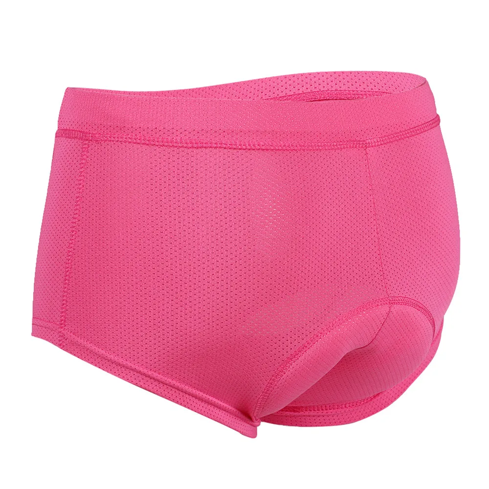 2pcs Women Cycling Underwear Pants Gel 3D Padded Bike Bicycle Shorts