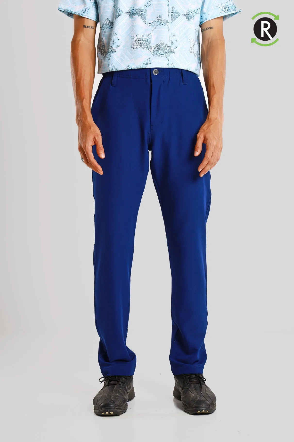 Activewear Long Pants in Beacon Blue