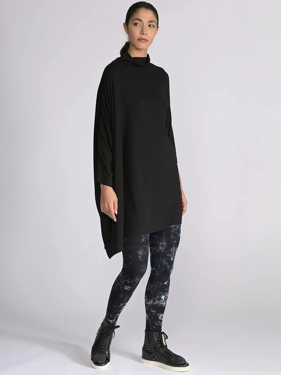 Bamboo Jersey Long Sleeve Roll Neck Tunic