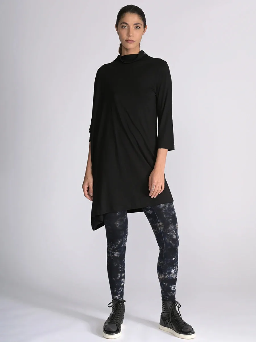 Bamboo Jersey Long Sleeve Roll Neck Tunic