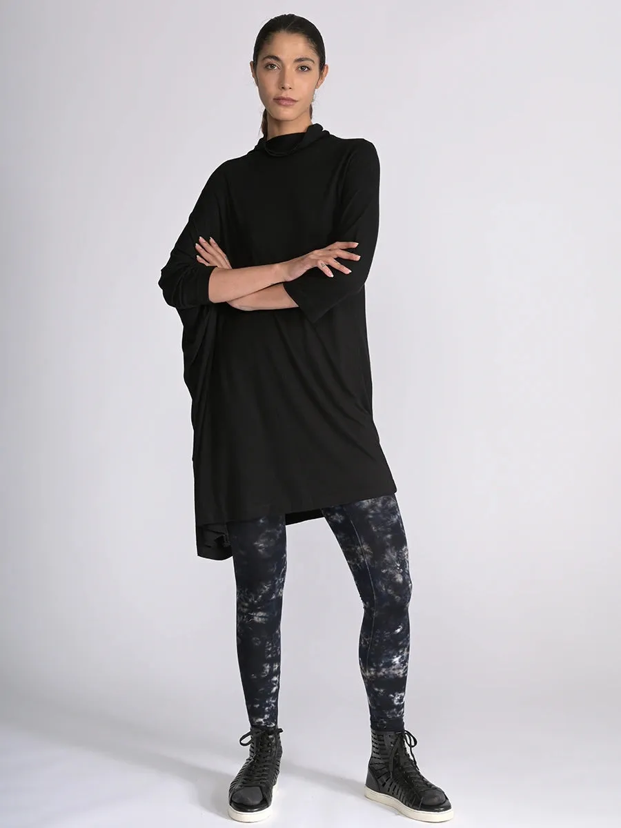 Bamboo Jersey Long Sleeve Roll Neck Tunic
