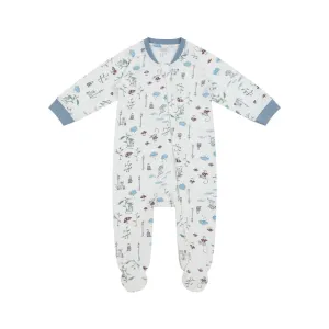 Bamboo Zip Footed Sleeper
