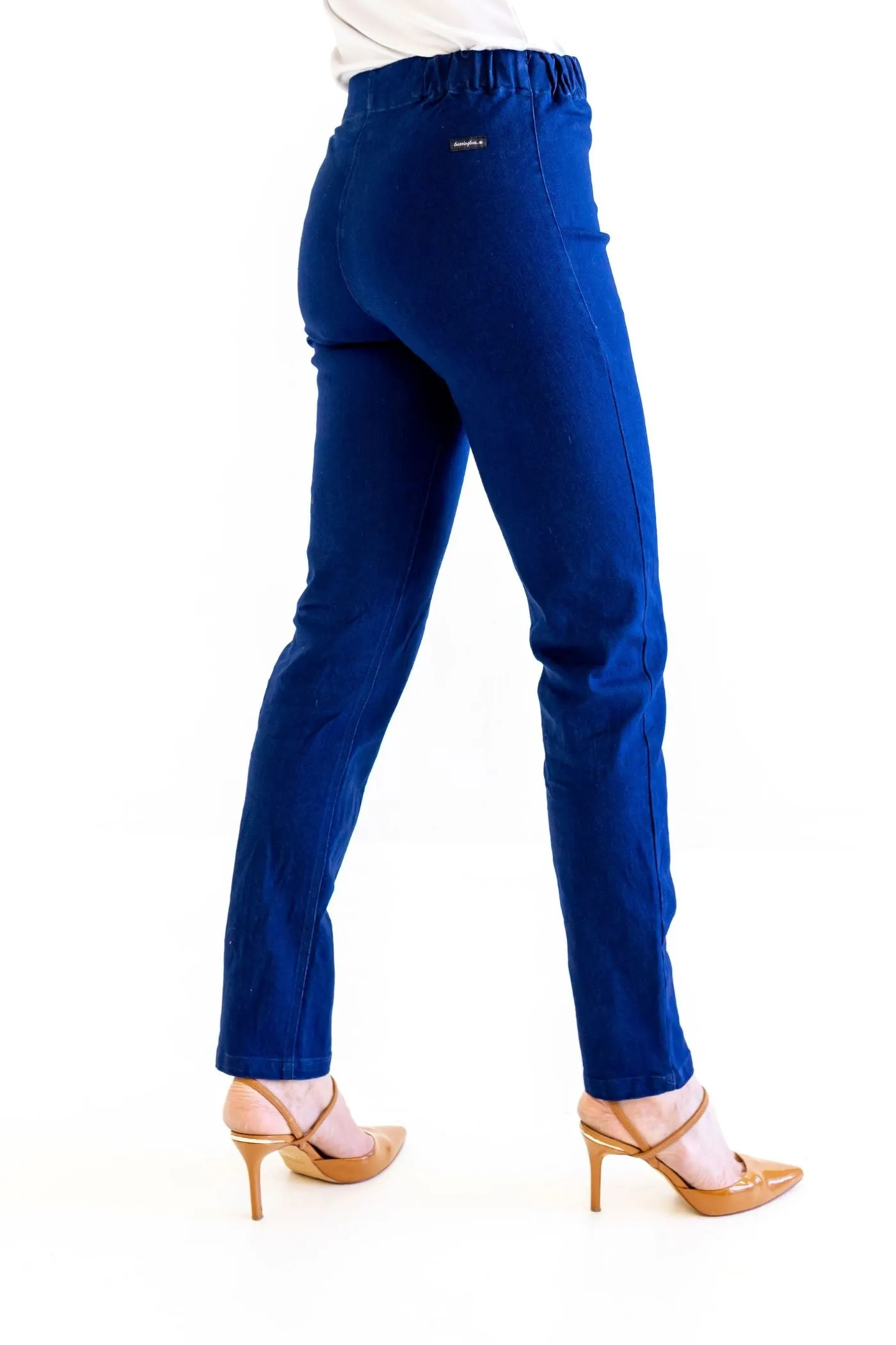 Barrington Frieda Pull-On Jeans Medium Blue Denim