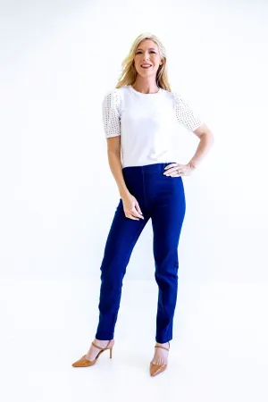 Barrington Frieda Pull-On Jeans Medium Blue Denim