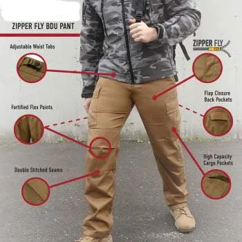 BDU Pants | Tactical Pants For Men | Black