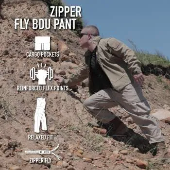 BDU Pants | Tactical Pants For Men | Black