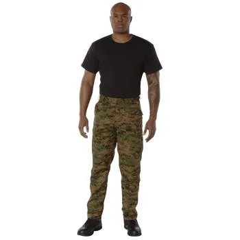 BDU Pants | Tactical Pants For Men | Woodland Digital Camouflage