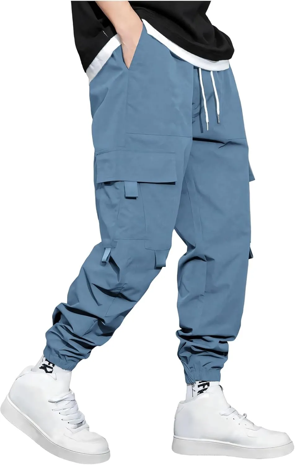 Cargo Pants for Men 2025 Heavyweight Trendy Lightweight Stretch Outdoor Trousers Men