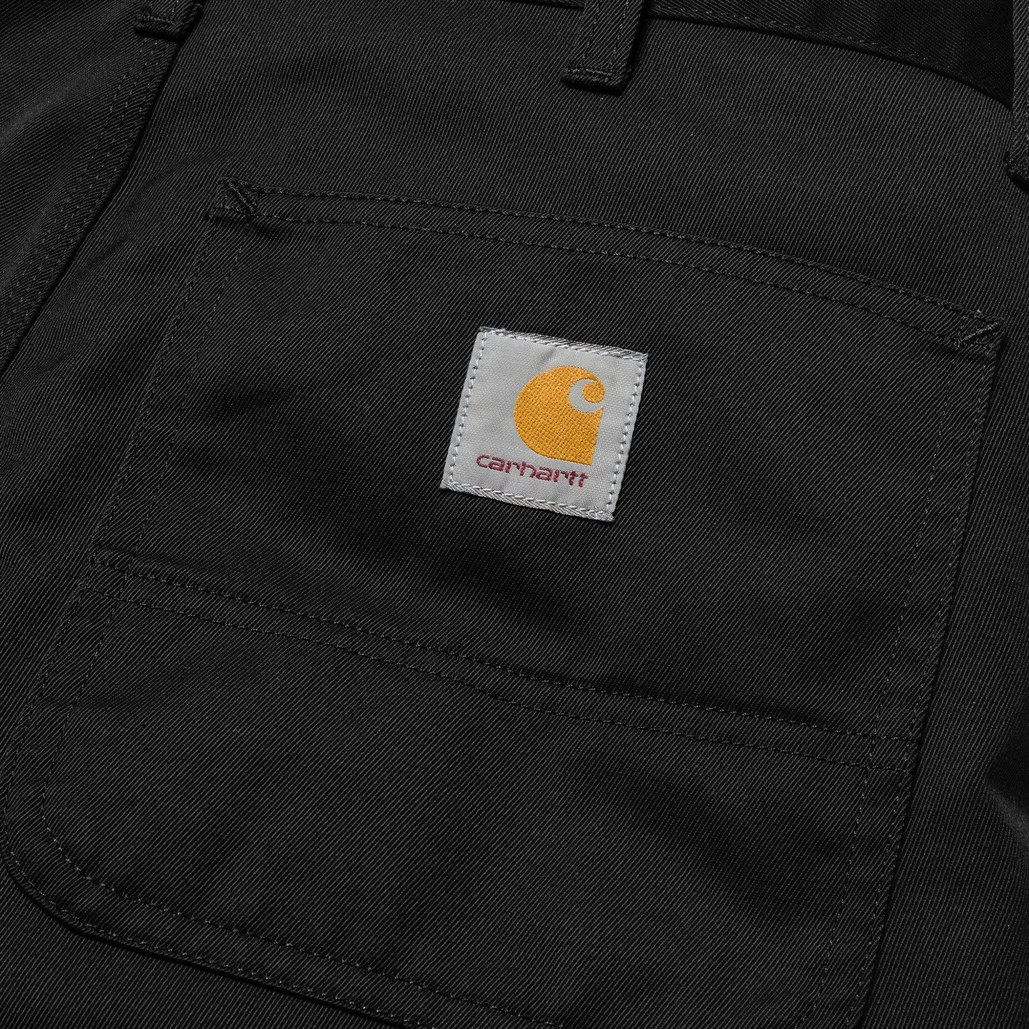 Carhartt WIP Simple Pant - Black Rinsed