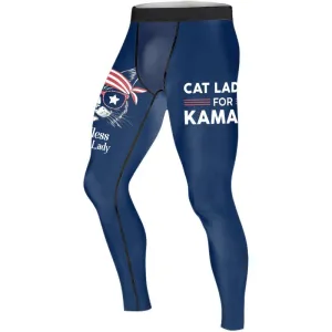 Cat Ladies For Kamala Men's Compression Leggings