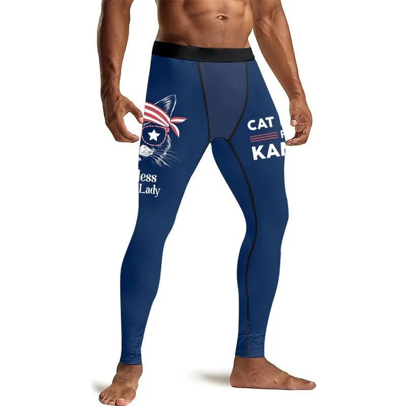 Cat Ladies For Kamala Men's Compression Leggings