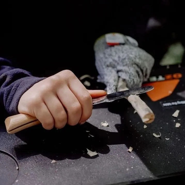 Children's Outdoor Whitling / Picnic Knife - My First Opinel
