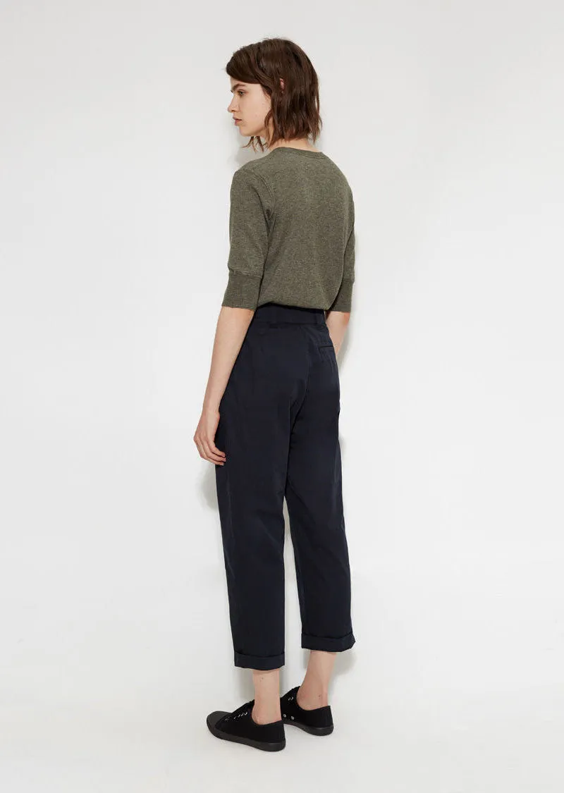 Cinched Crop Trouser