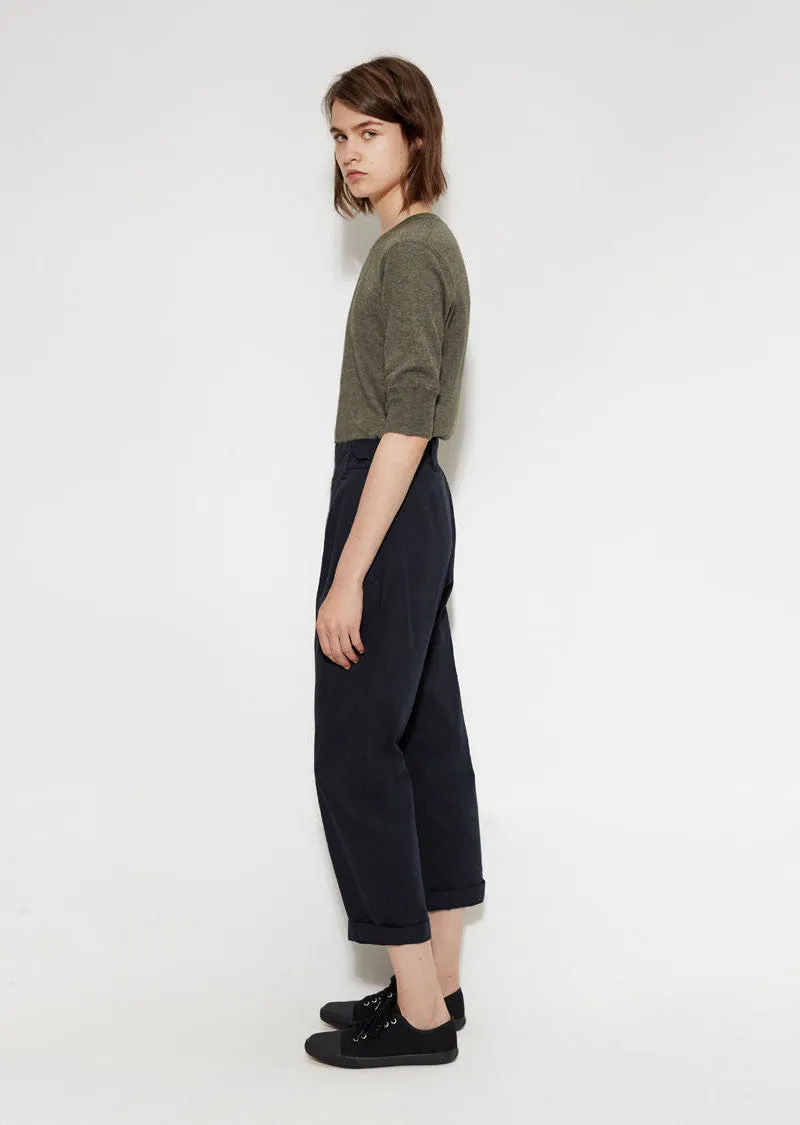 Cinched Crop Trouser