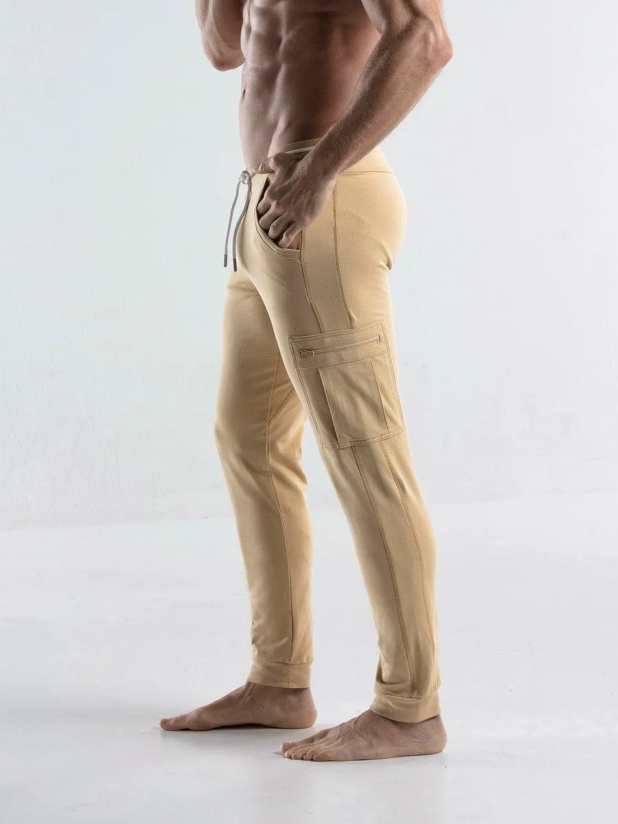 CODE 22 Force Jogger Bottoms Beige
