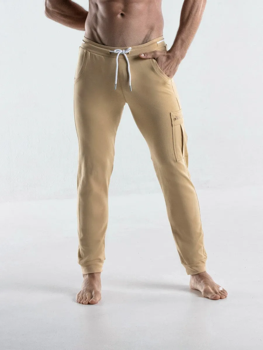 CODE 22 Force Jogger Bottoms Beige