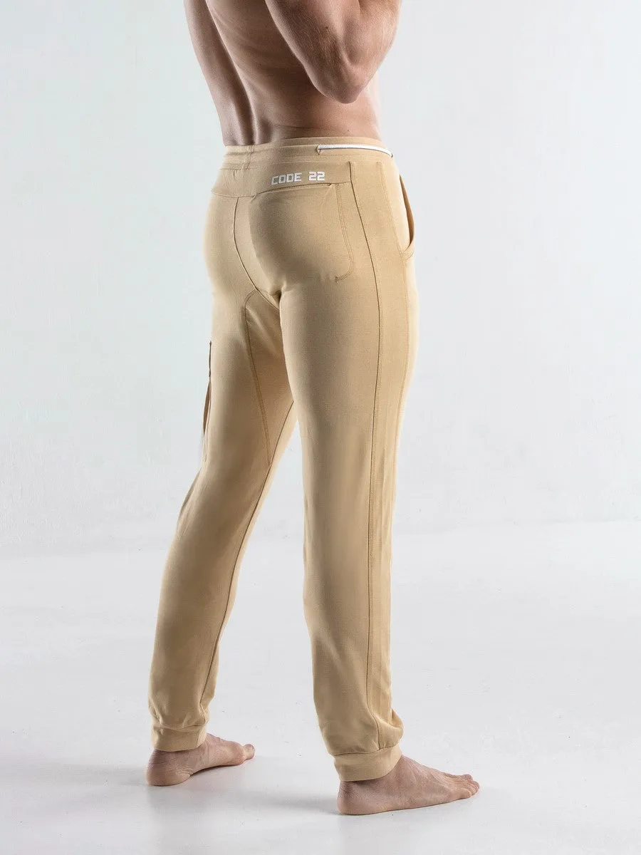 CODE 22 Force Jogger Bottoms Beige