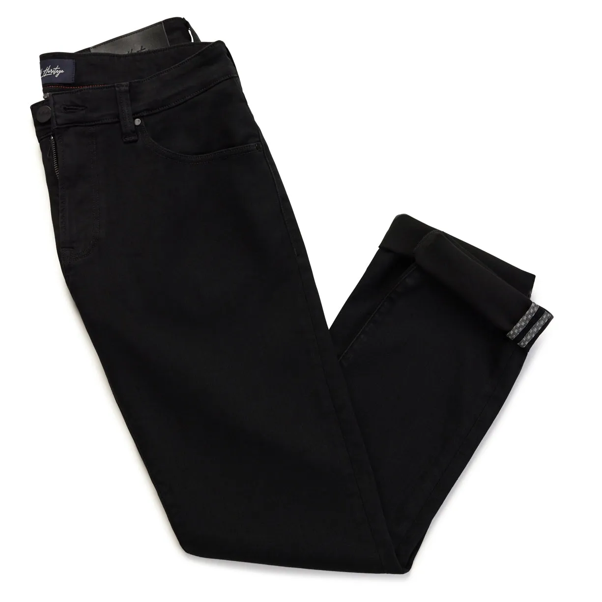 Courage Straight Leg Jeans In Black Urban