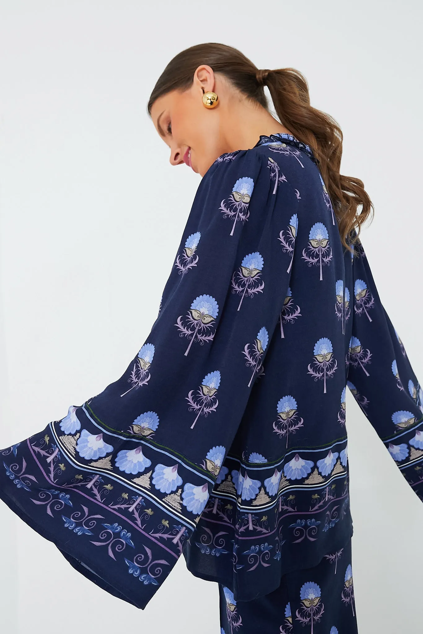 Dark Blue Tess Top