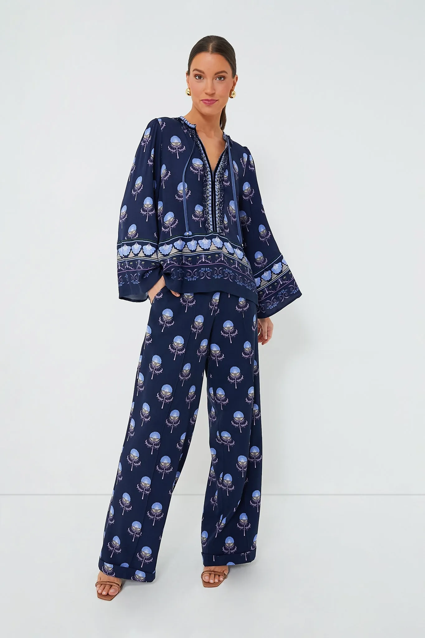 Dark Blue Tess Top