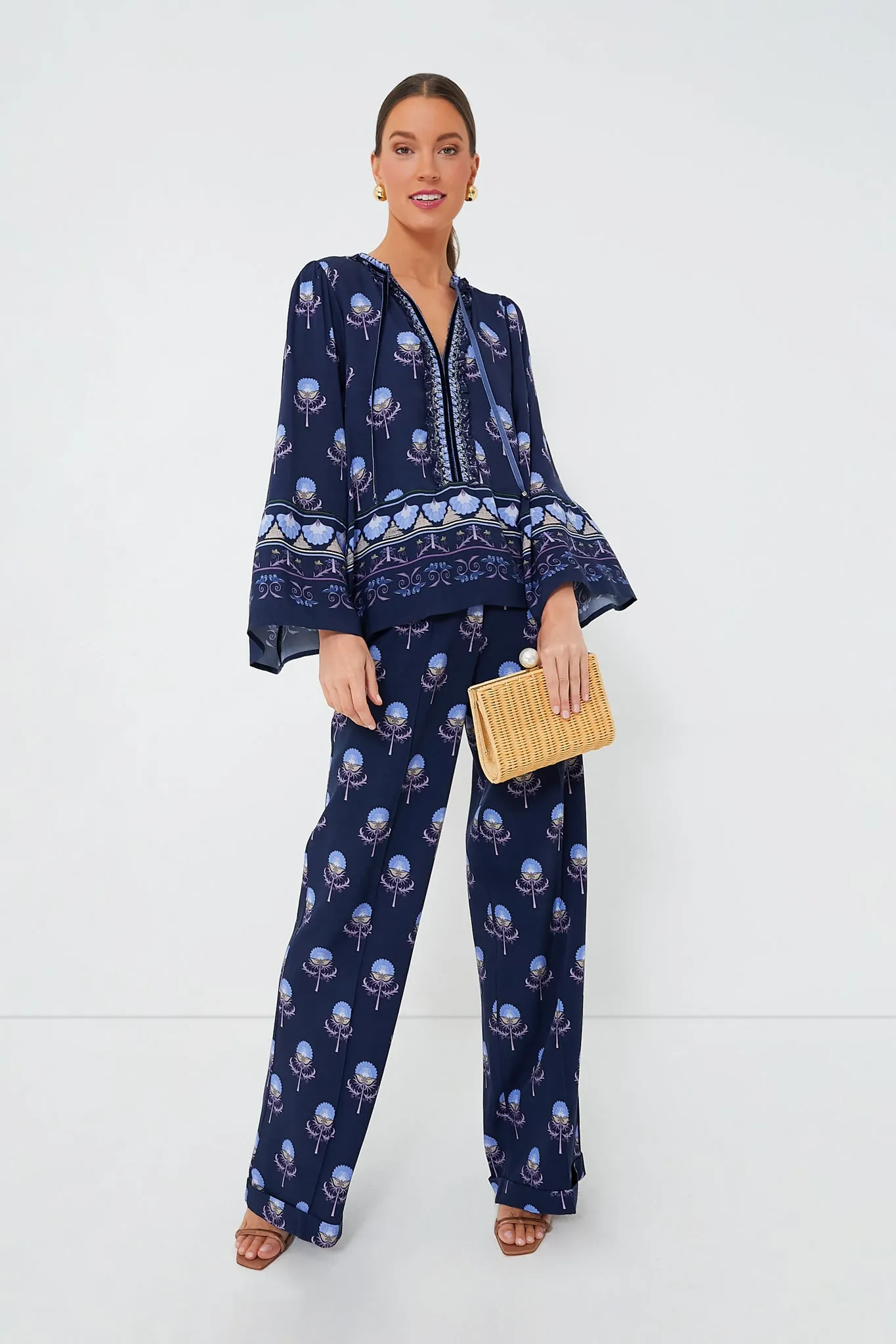 Dark Blue Tess Top