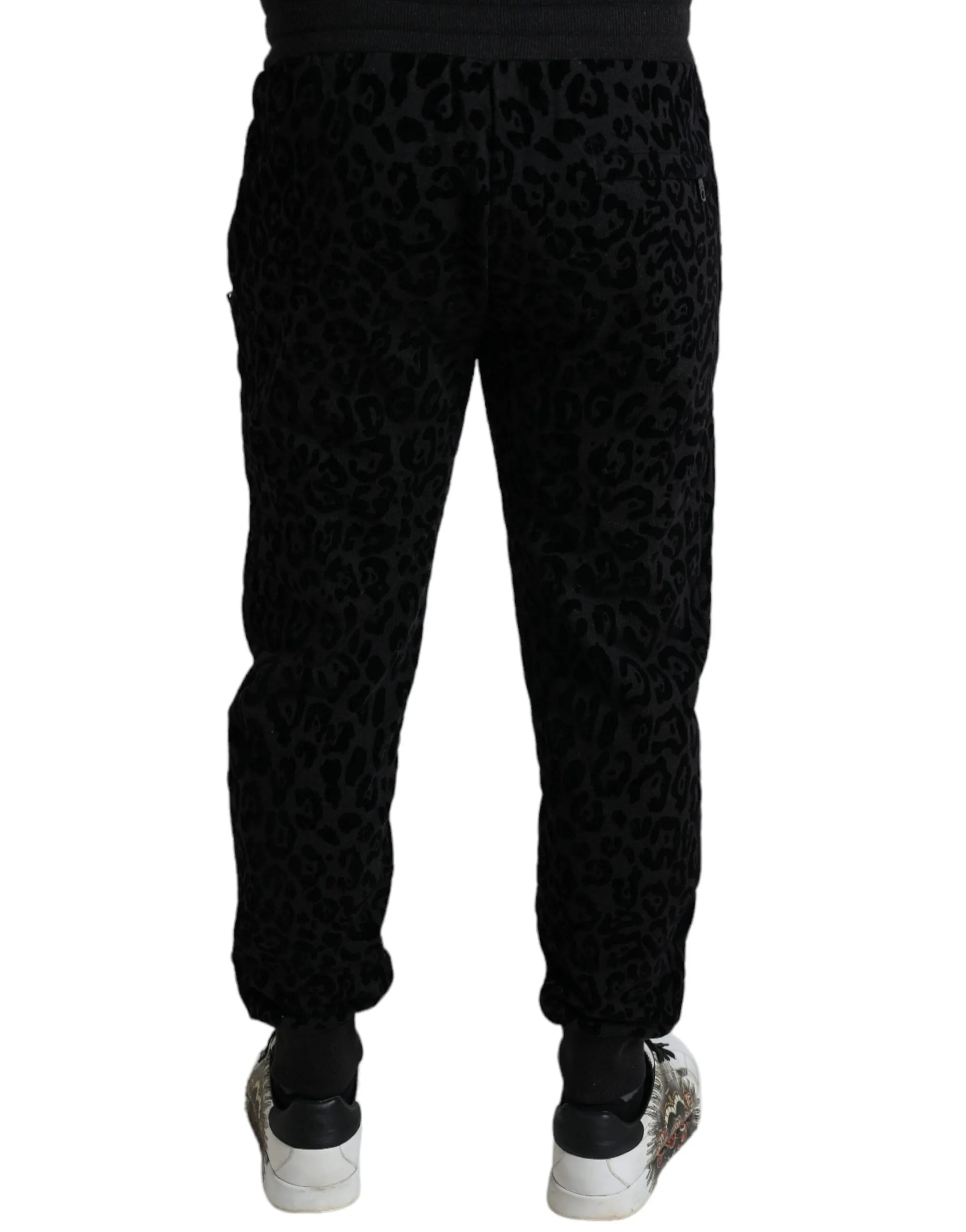 Elegant Leopard Joggers for Men