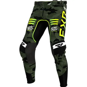 FXR  Podium Gladiator MX Pant Lightweight Breathable Mesh Dual Layer Camo