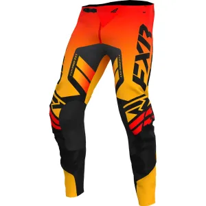 FXR  Tequila Sunrise Youth Revo Comp MX Pants Lightweight Stretch Secure Fit