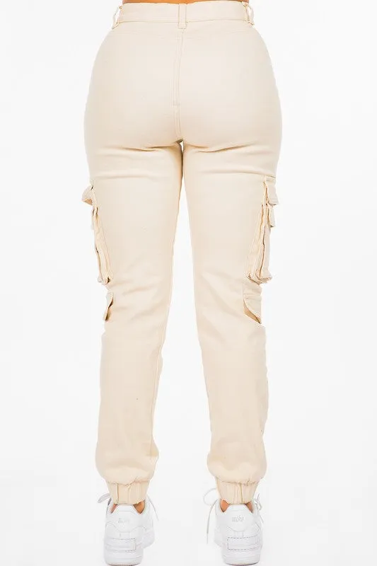 Good Vibes Cargo Joggers