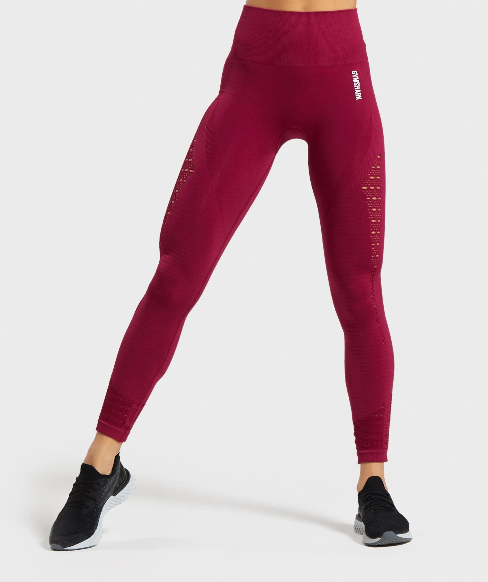 Gymshark Energy  Seamless Leggings - Beet