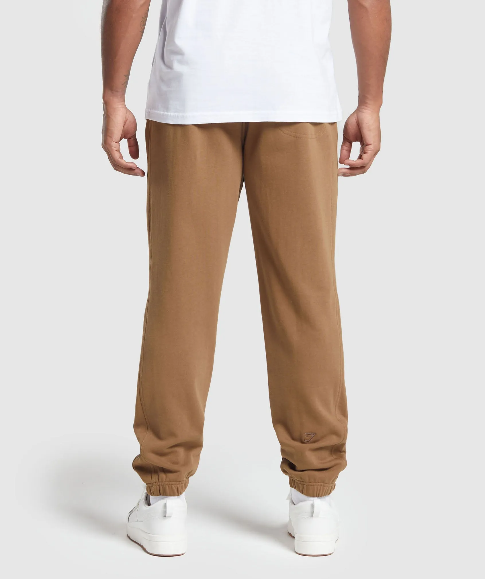 Gymshark Rest Day Essentials Joggers - Caramel Brown