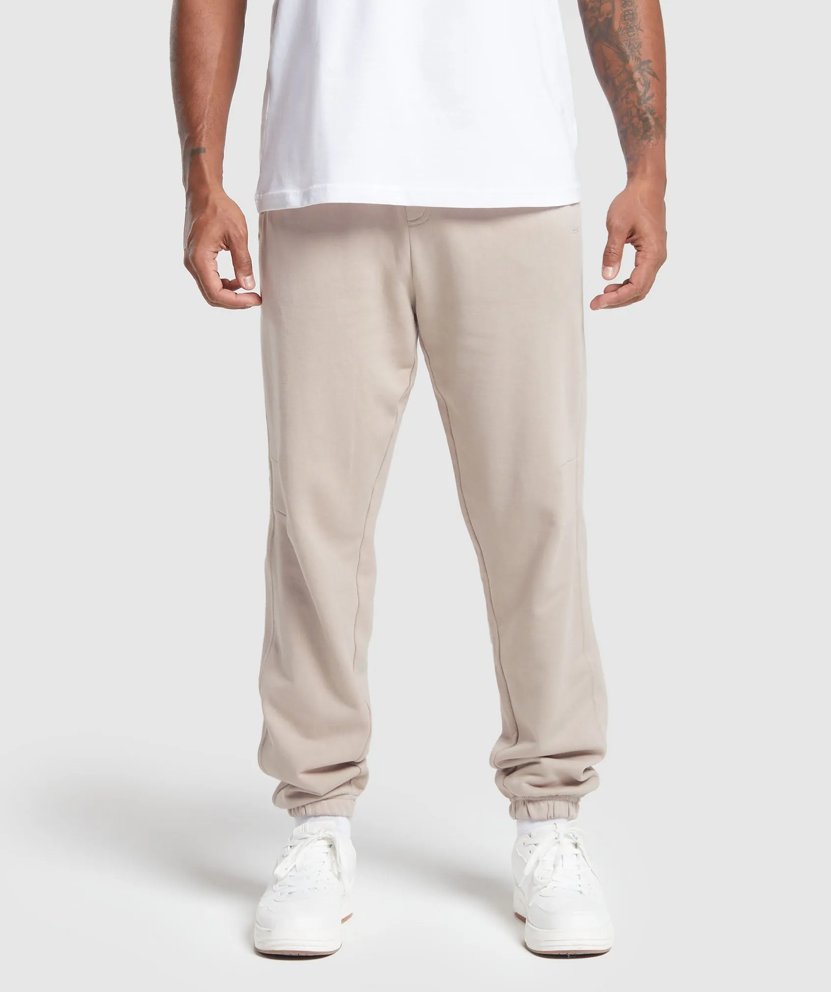 Gymshark Rest Day Essentials Joggers - Stone Pink