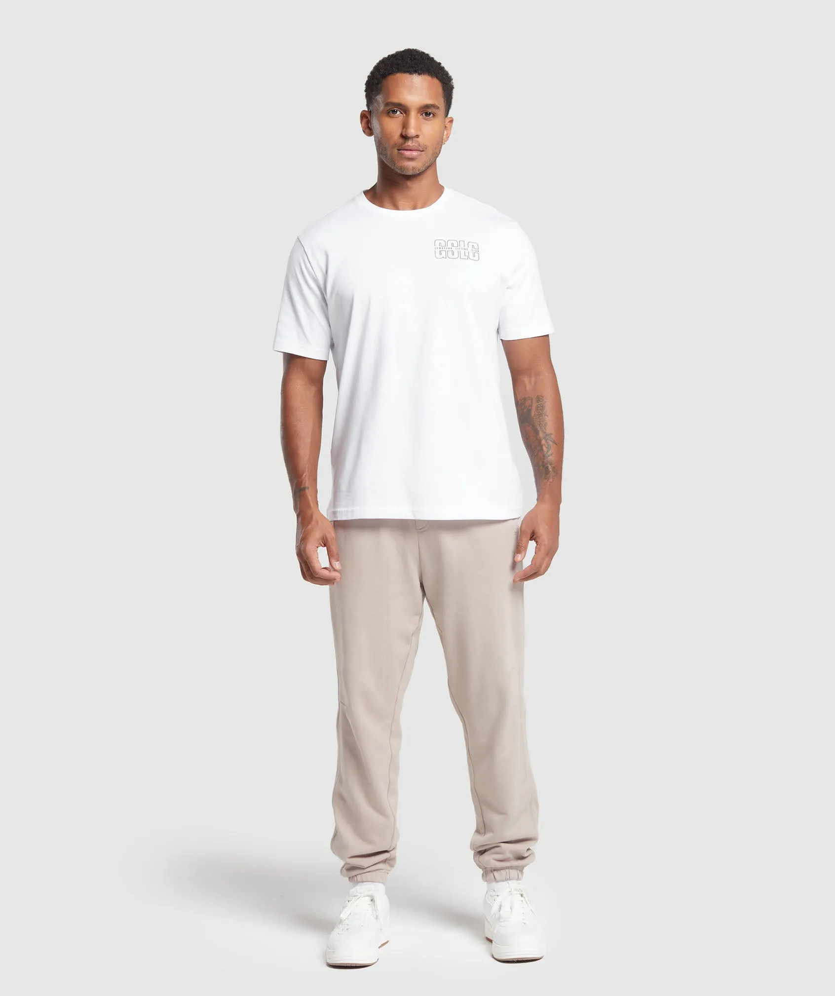 Gymshark Rest Day Essentials Joggers - Stone Pink