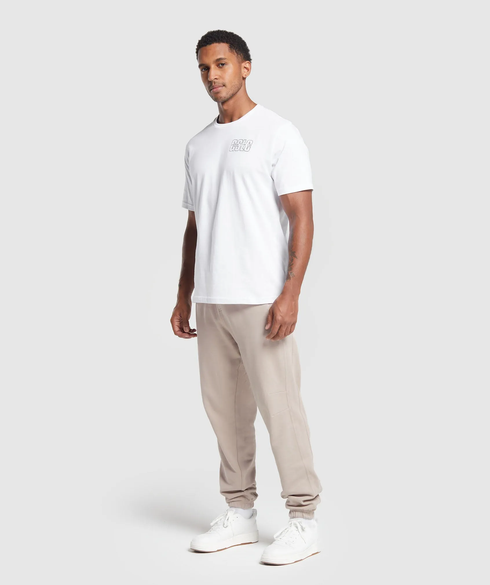Gymshark Rest Day Essentials Joggers - Stone Pink