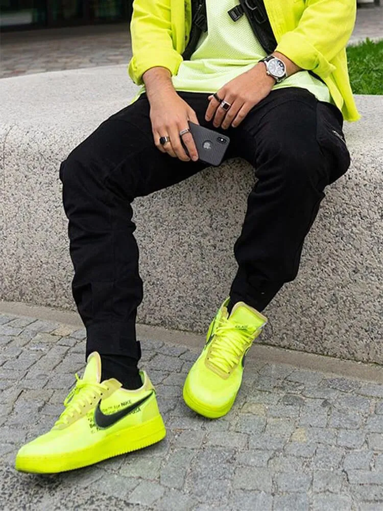 INFINIT Drex cargo pants streetwear multi pockets casual joggers for men 2022