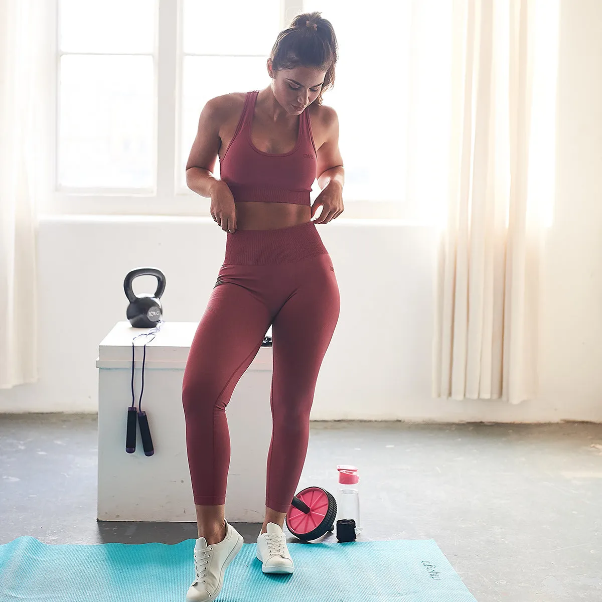 Levana leggings in Pink