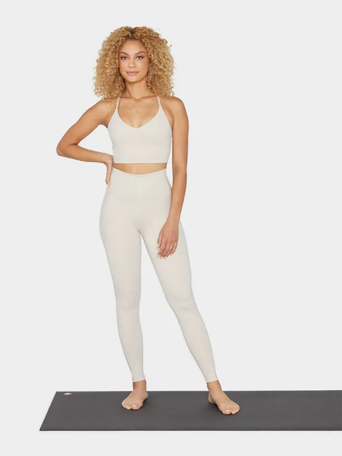 Manduka Essence Bra - Sand (Performance Bra - Darted)