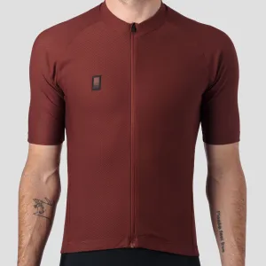Men's Lightweight Work Jersey - Burgundy