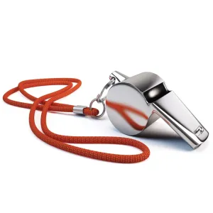 Metal Adventurer's Whistle & Lanyard