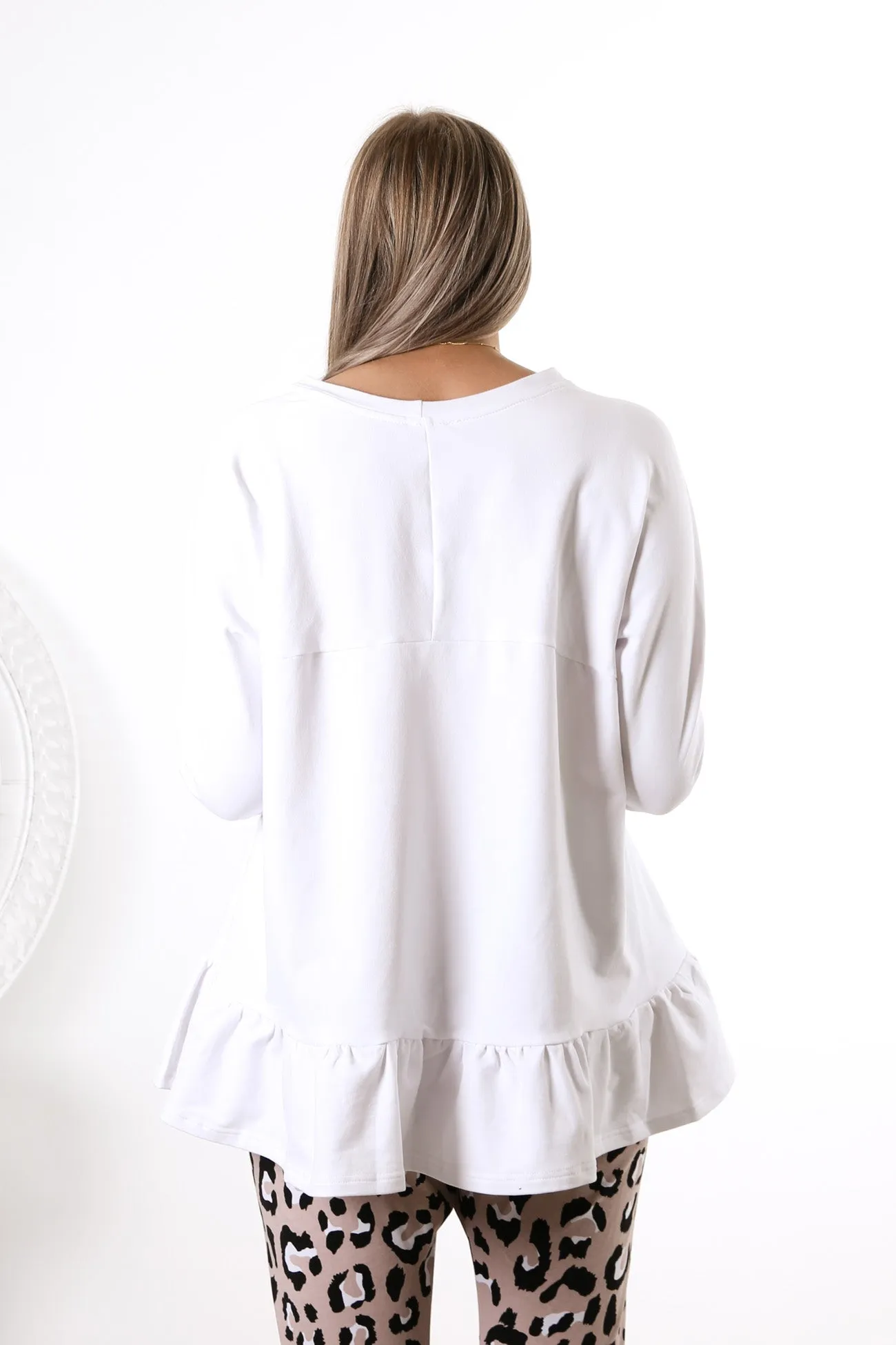 Need You Jumper White