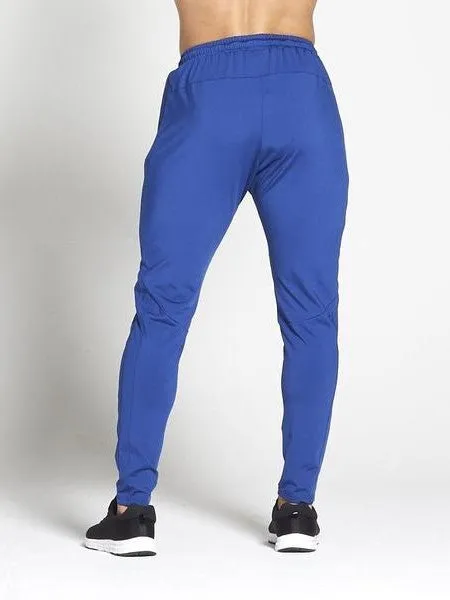 PURSUE FITNESS Shiny Track Pants Joggers Blue
