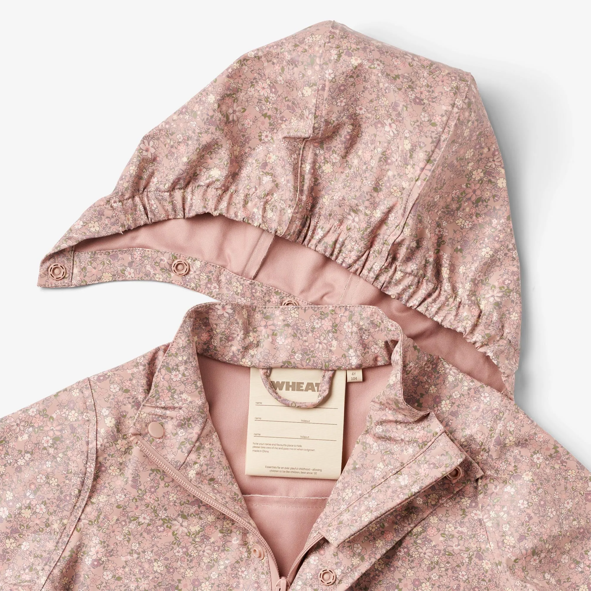 Rainwear Ola Set - powder flower meadow