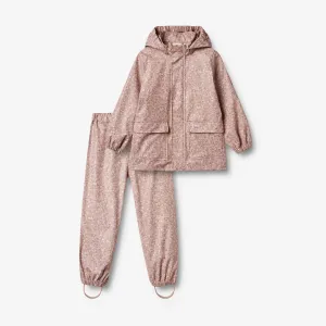 Rainwear Ola Set - powder flower meadow