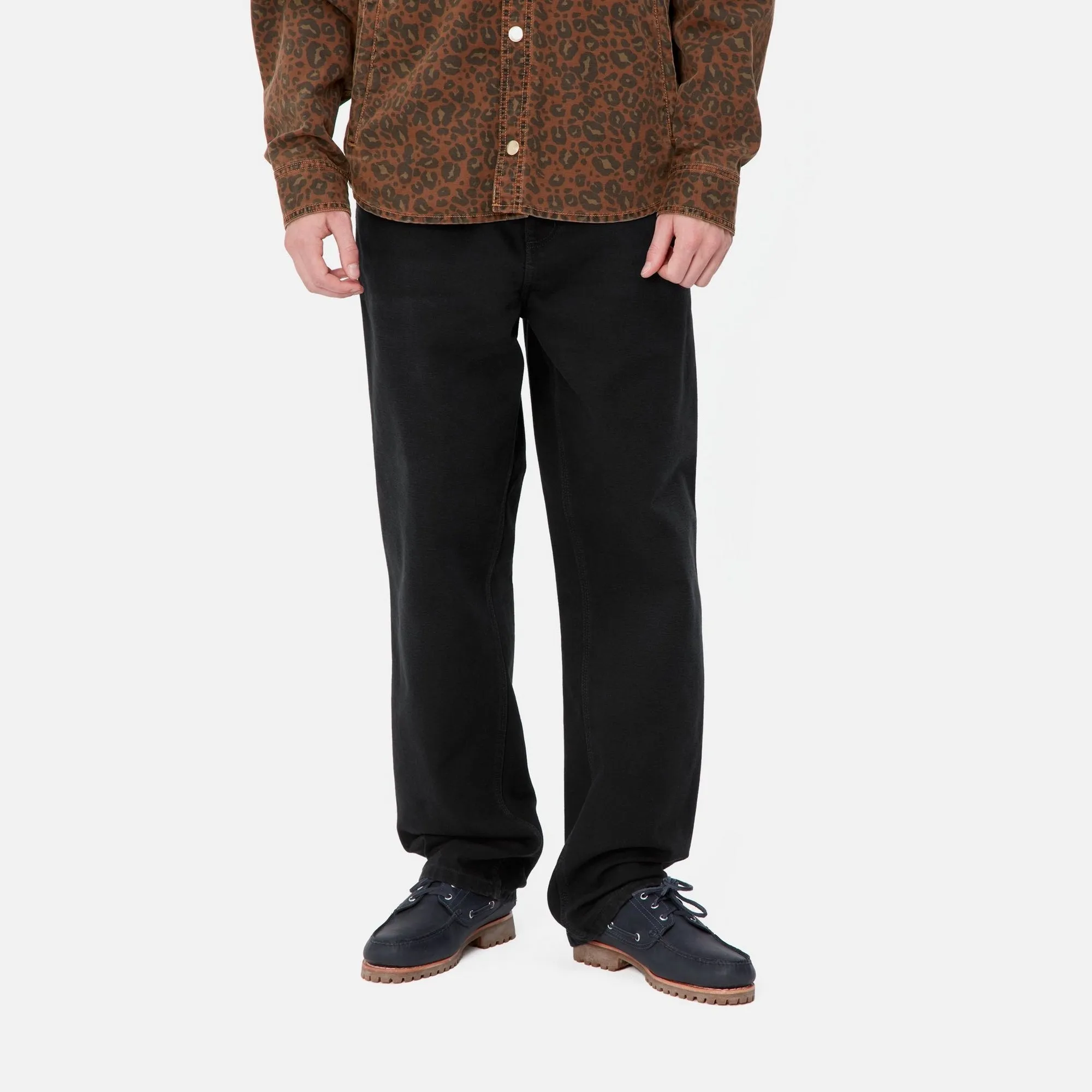 Simple Pant - Dearborn Canvas | Black (aged canvas)