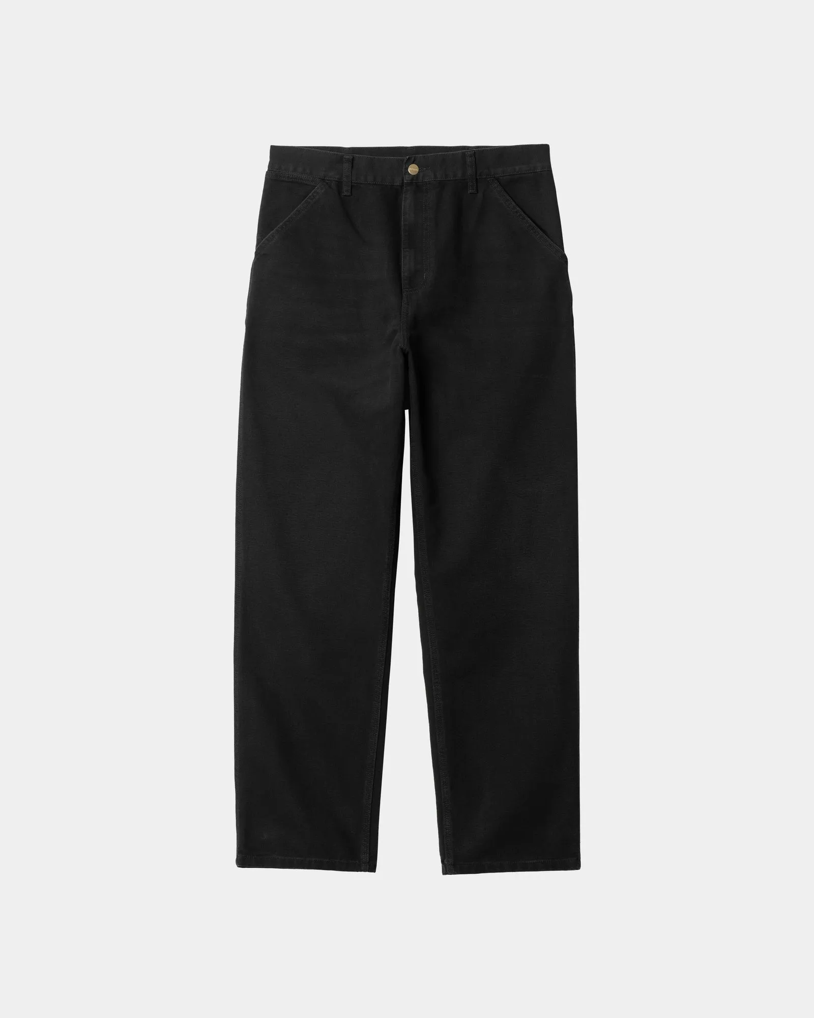 Simple Pant - Dearborn Canvas | Black (aged canvas)