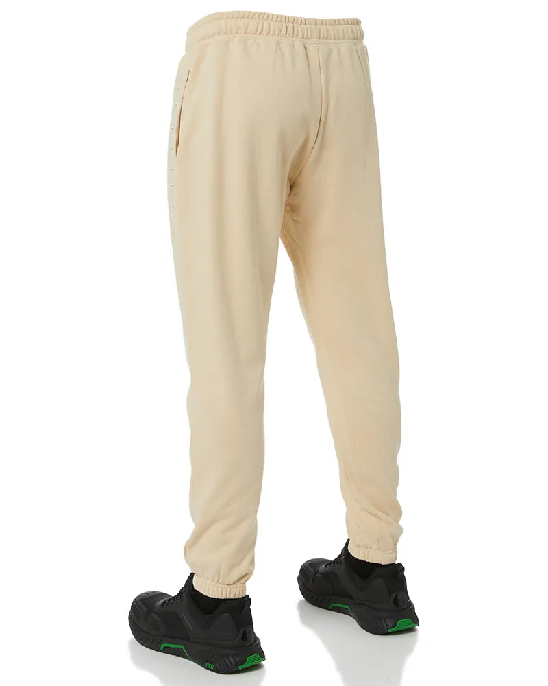 Simple Unisex Trackpants - Tan