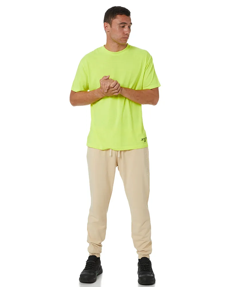 Simple Unisex Trackpants - Tan