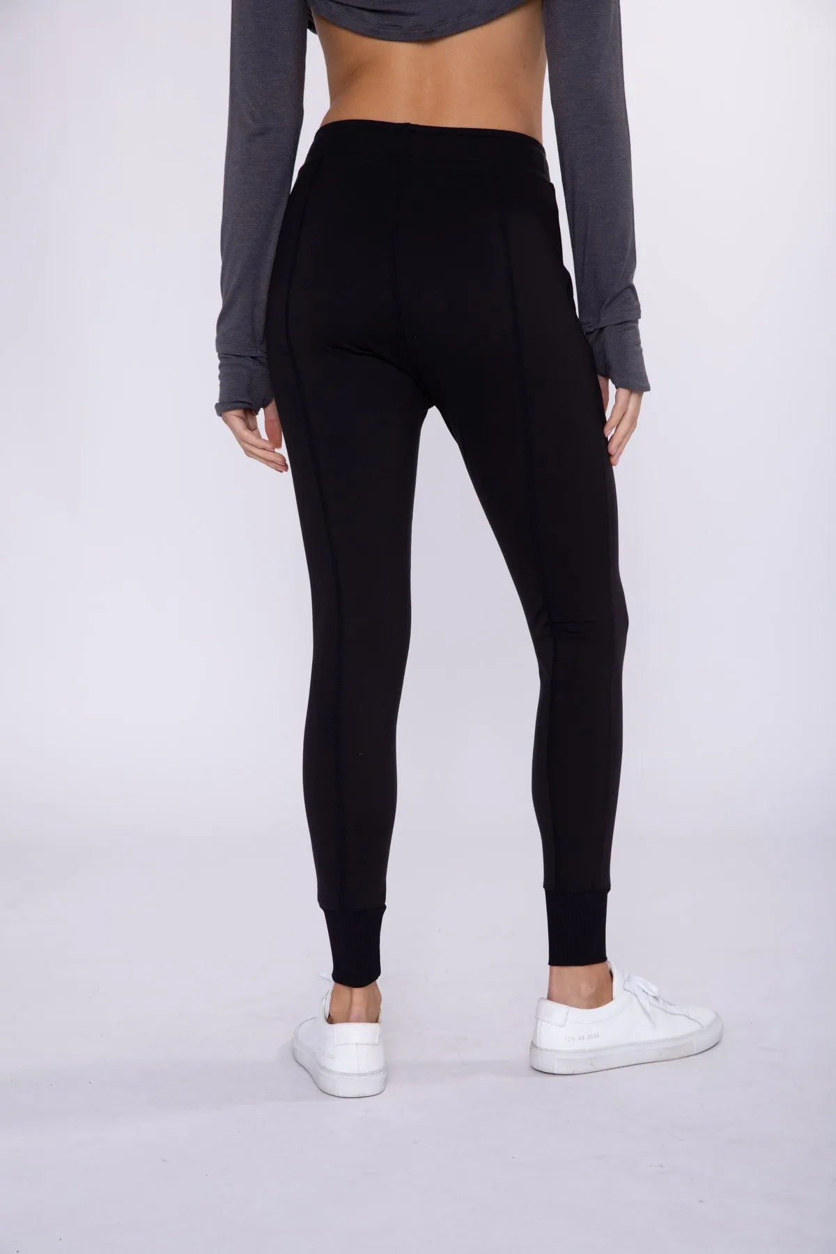 Slim-Fit Paneled Joggers