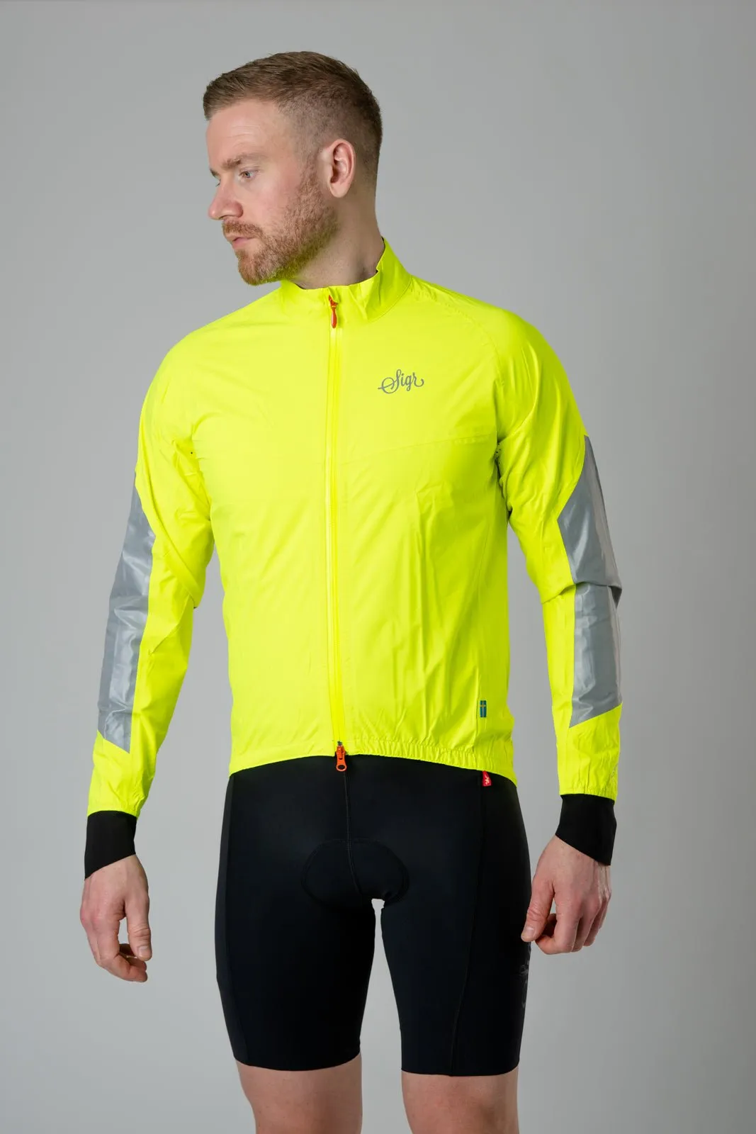 stkusten Men's Cycling Rain Jacket: Waterproof, Breathable & High-Visibility Performance