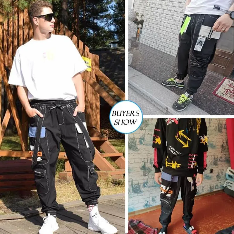 Stockholm Cargo Pants Japanese Streetwear Joggers
